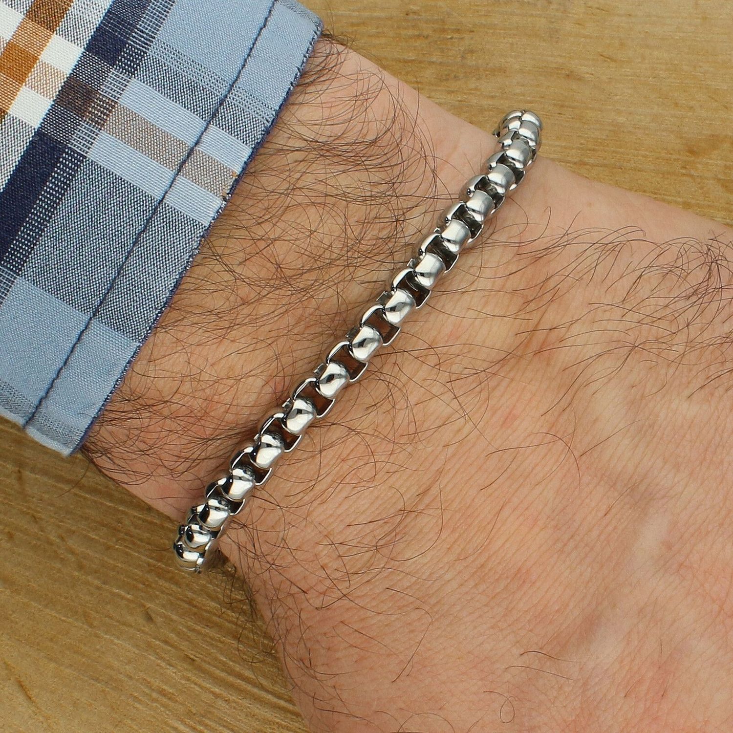 Męska bransoletka Nomination Manvision 133023 003 – stal nierdzewna, centralne zapięcie (1).jpg